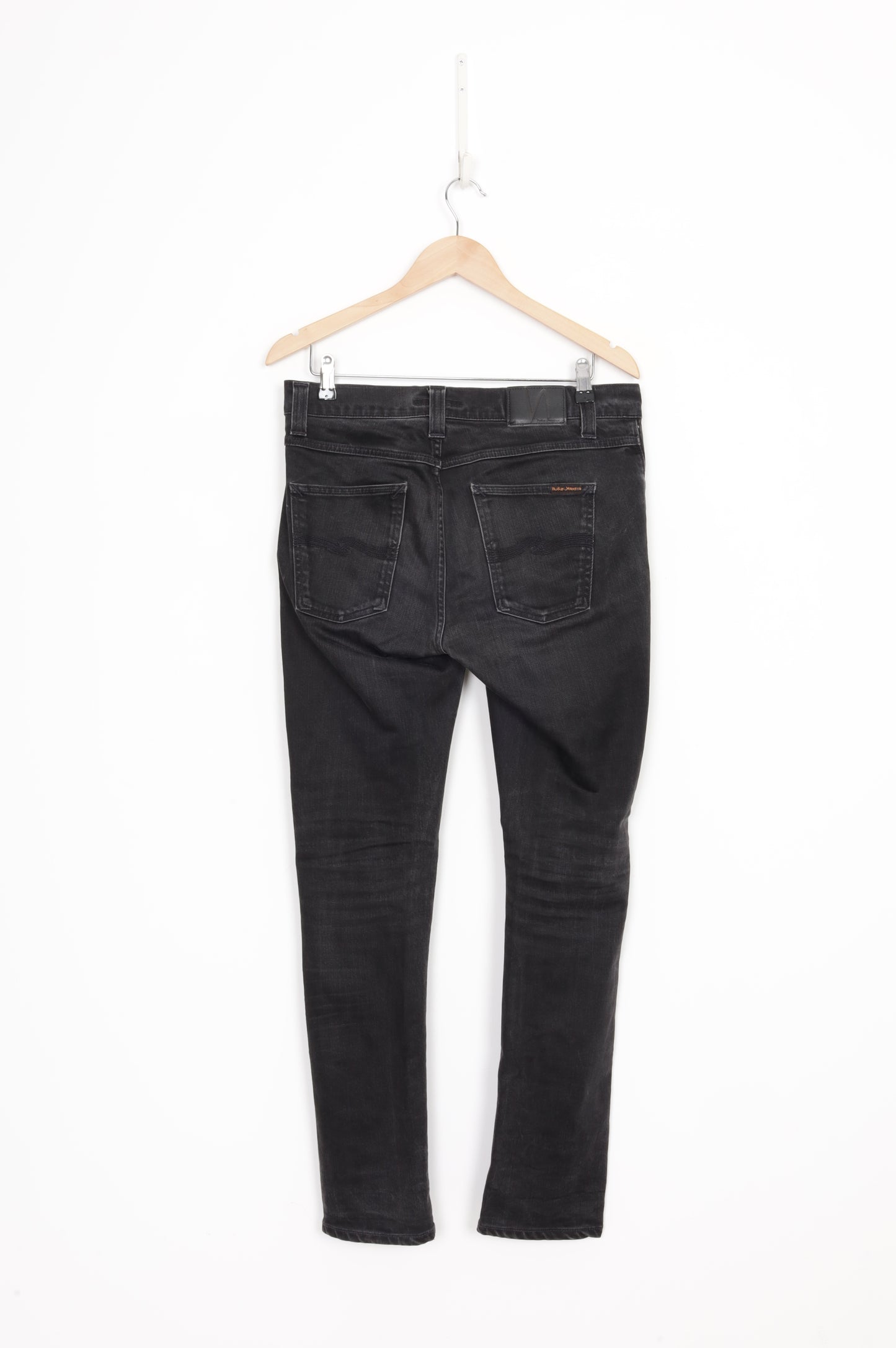 Nudie Jeans Mens Grey Jeans Size W 32