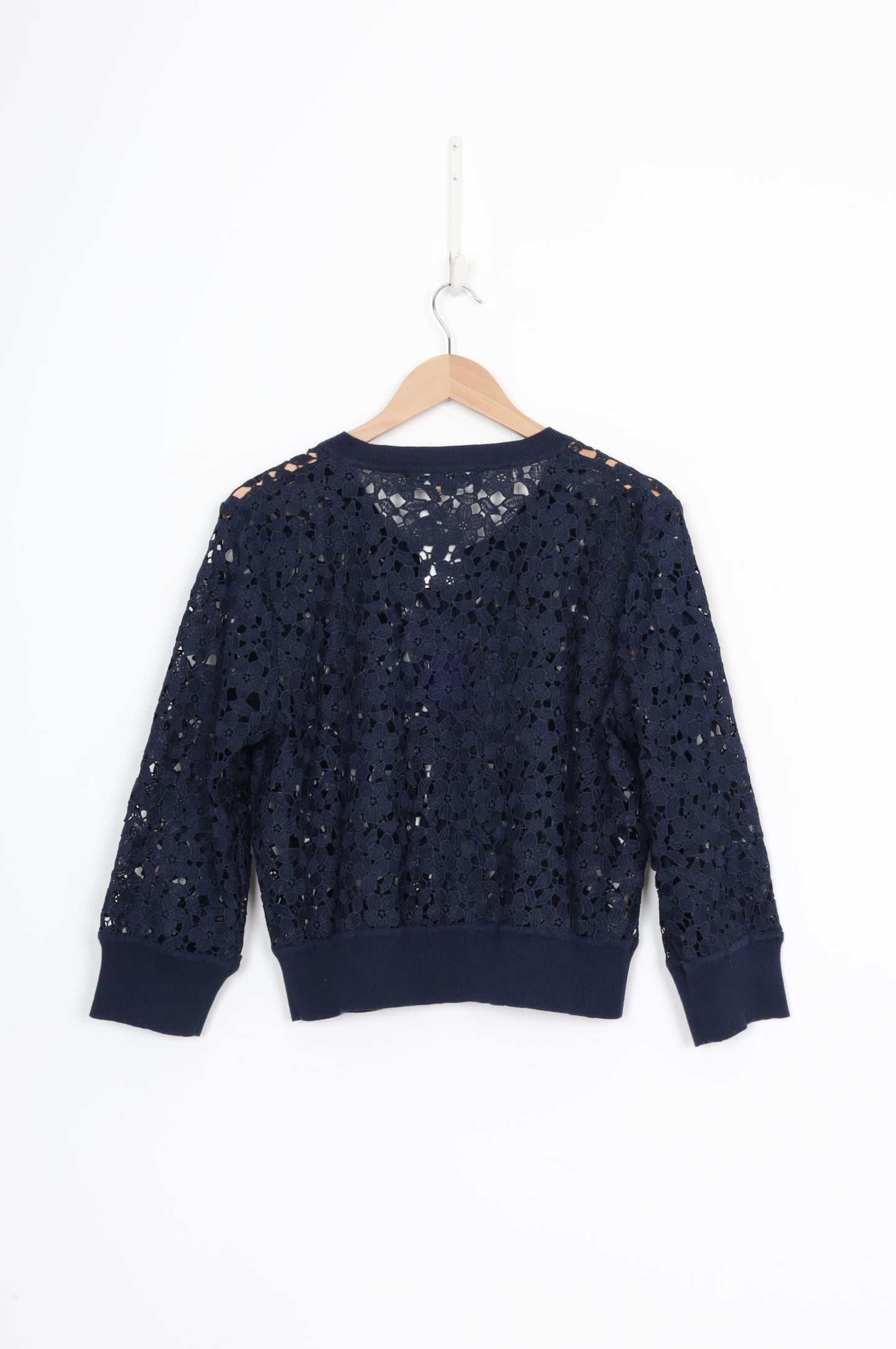 Karl Largerfeld Womens Blue Top Size XL