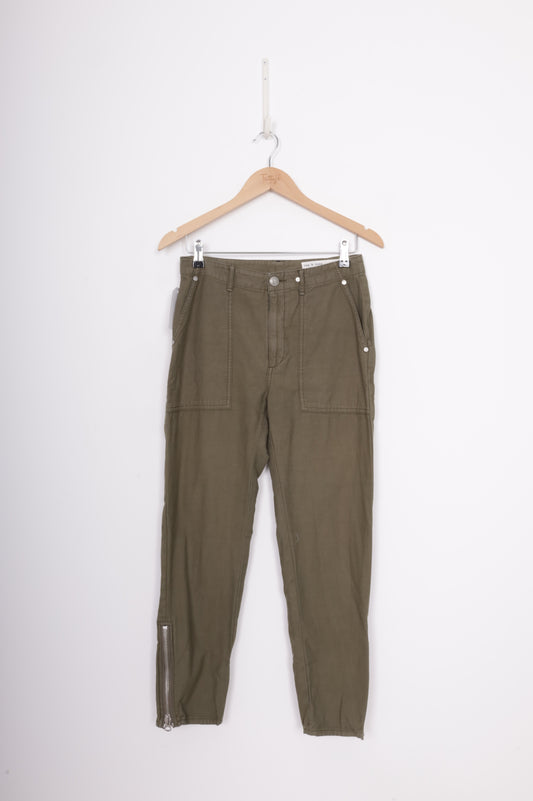 Rag & Bone Womens Green Pants Size W 25