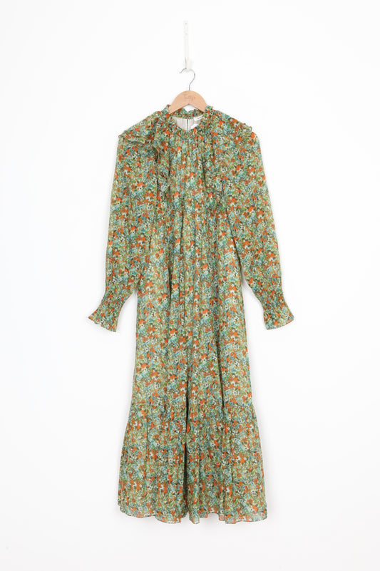 Masscob Womens Green Dress Size M