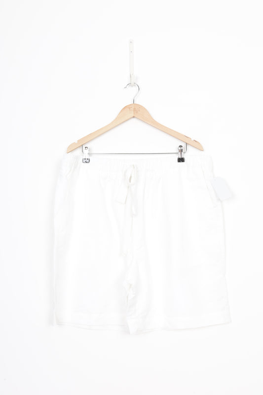 Standard Issue Mens White Shorts Size XL