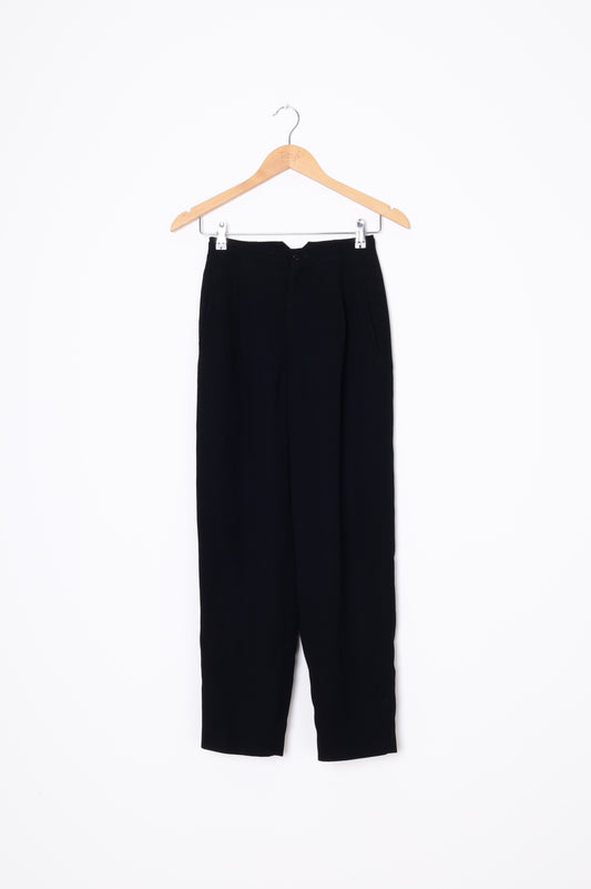 Issey miyake Womens Black Pants Size S
