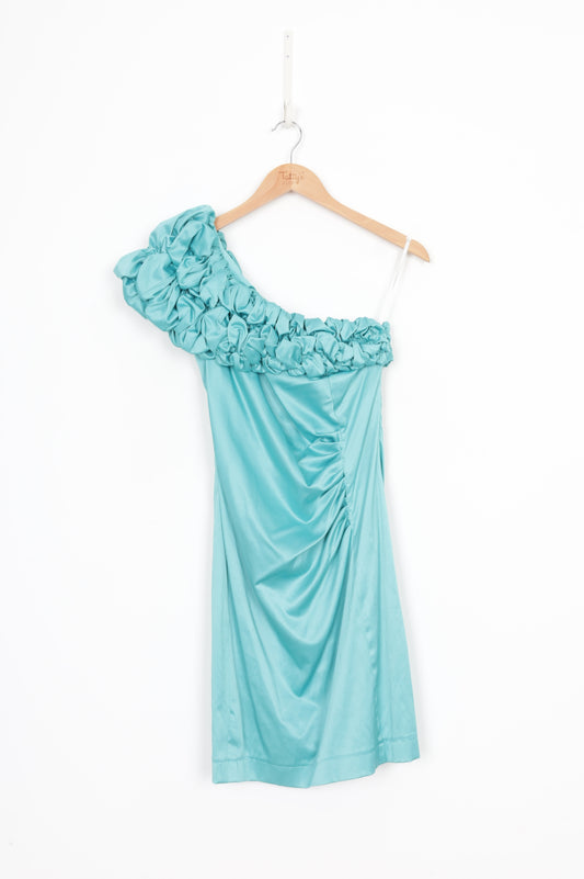 Rococo Womens Blue Dress Size S