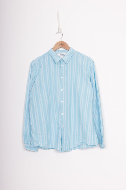 Gimaguas Mens Blue Shirt Size L