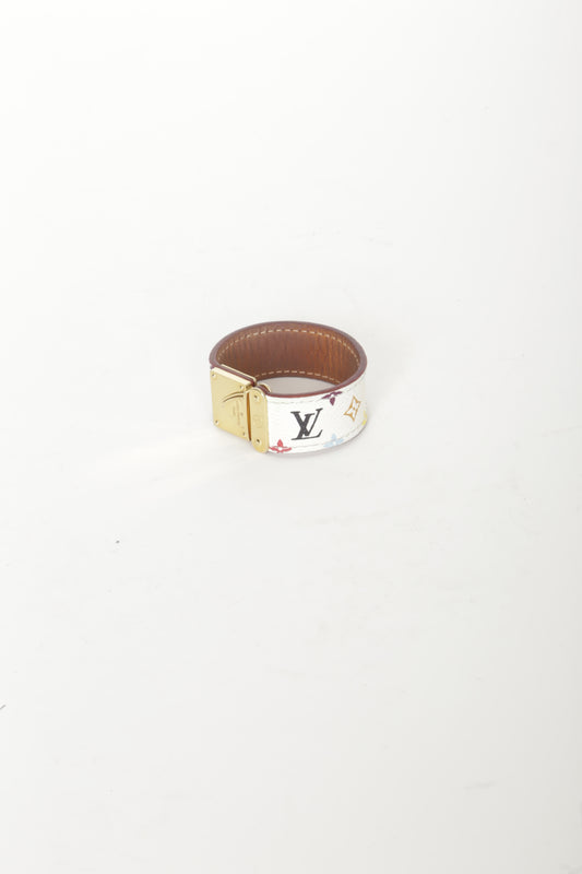 Louis Vuitton Unisex White Bracelet Size O/S