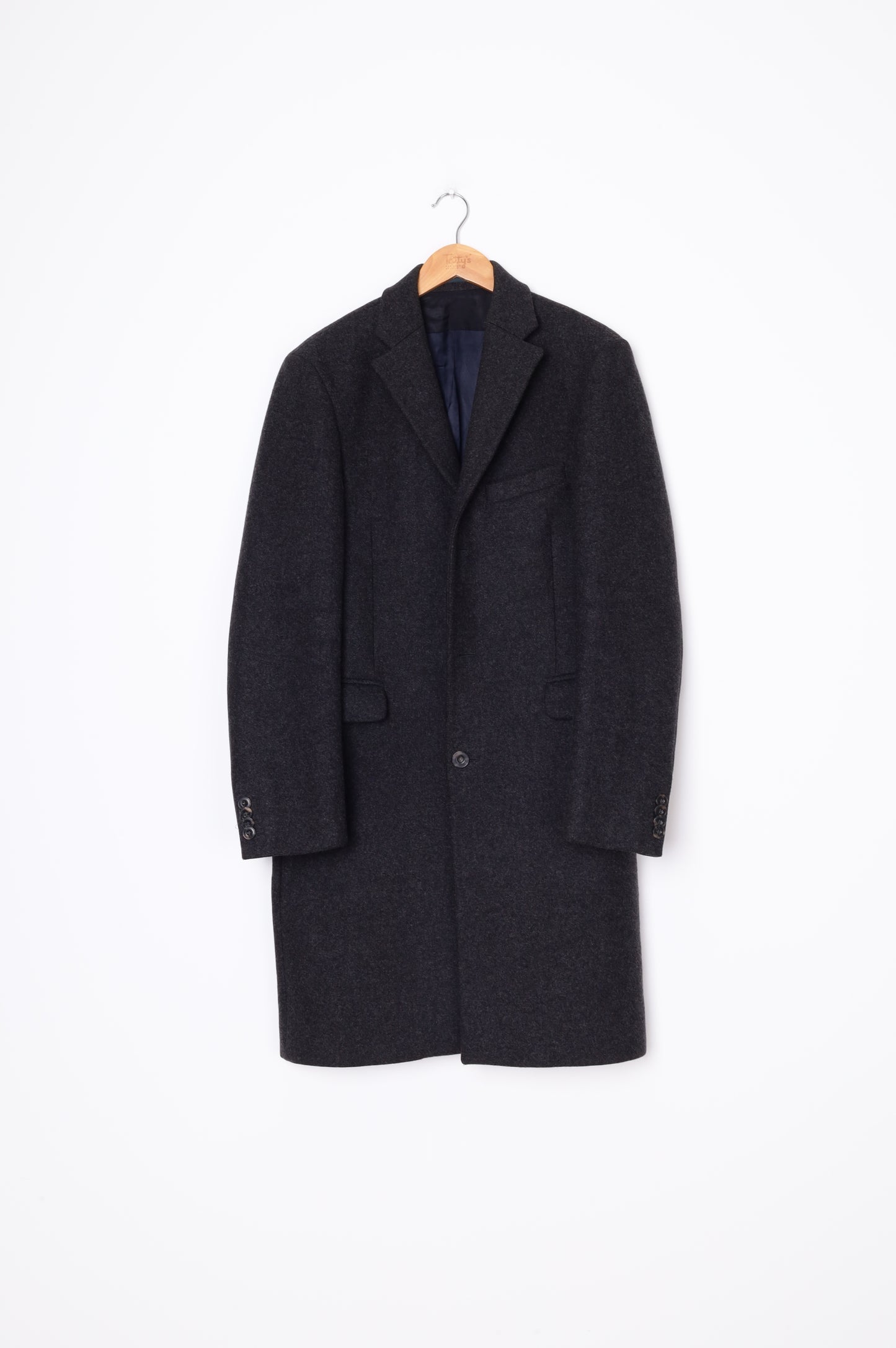 Acne Studios Mens Grey Coat Size 50