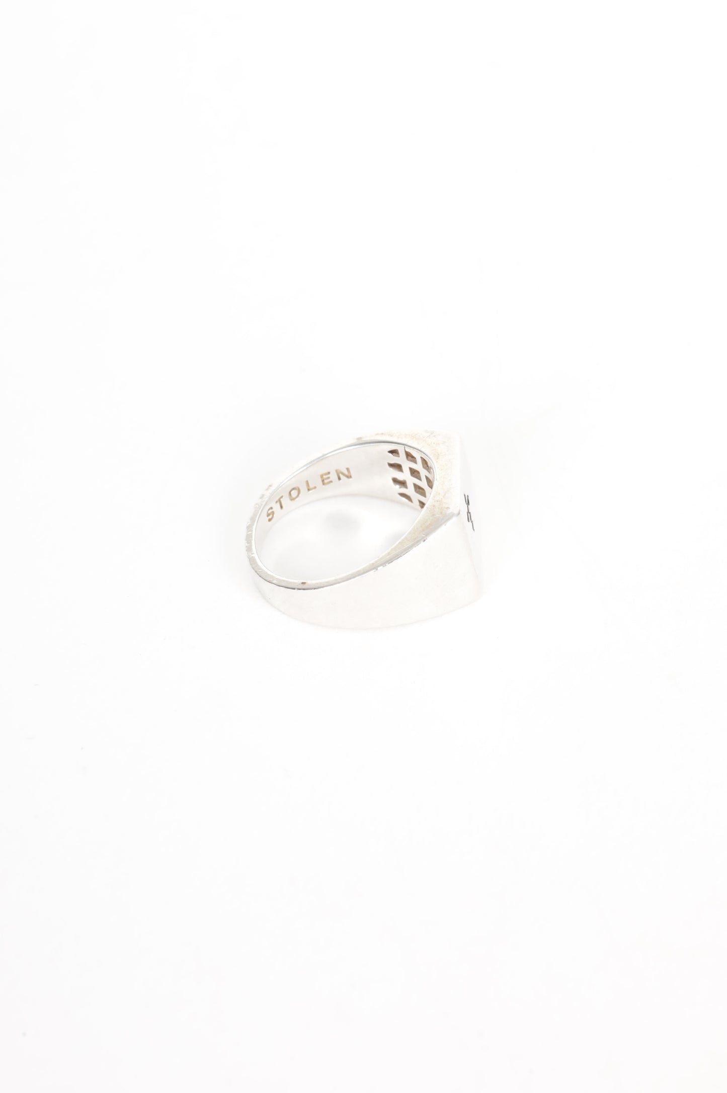 Stolen Girlfriends Club Womens Silver Ring Size US 7