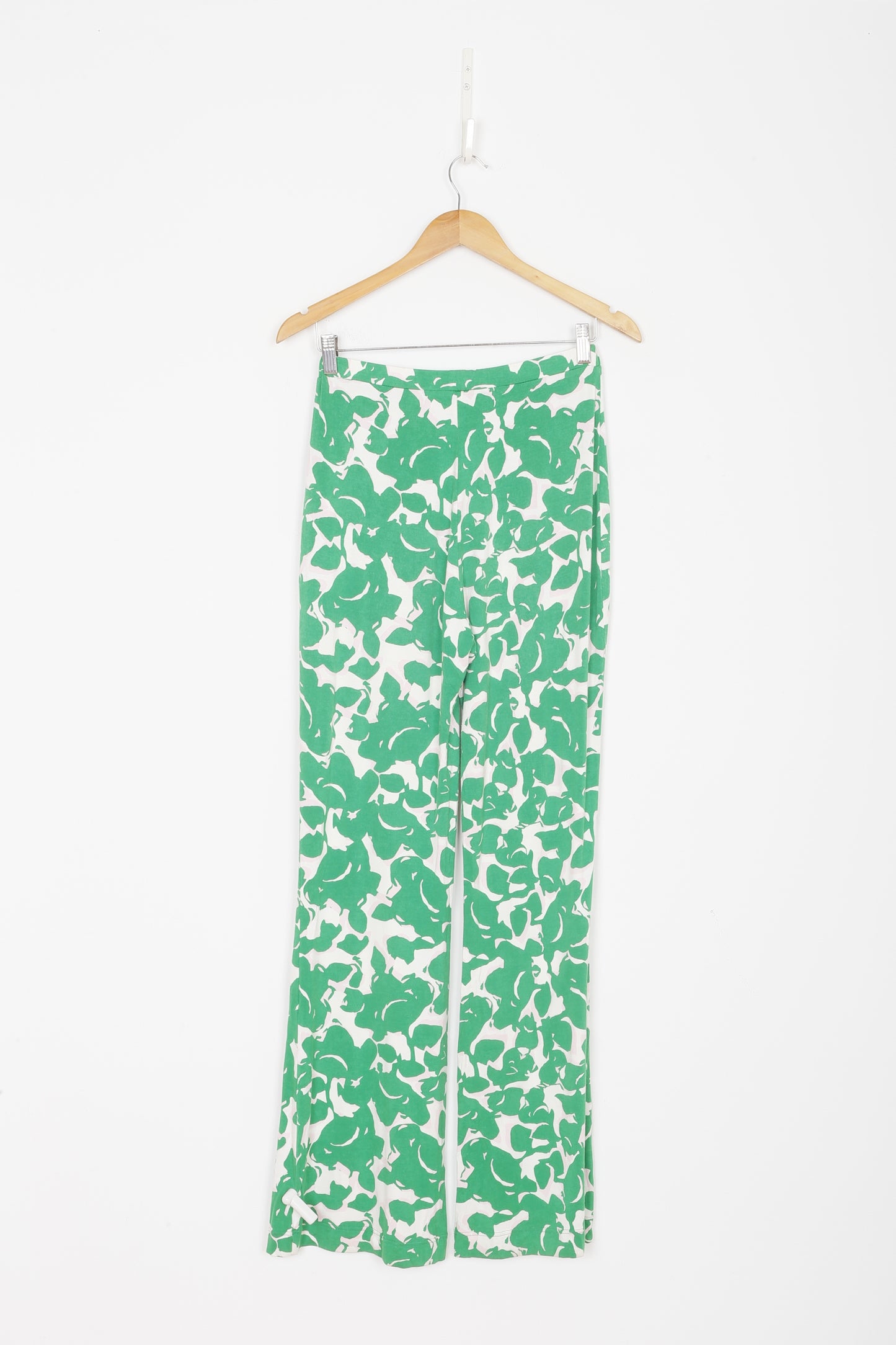 Diane von Furstenberg Womens Green Pants Size S