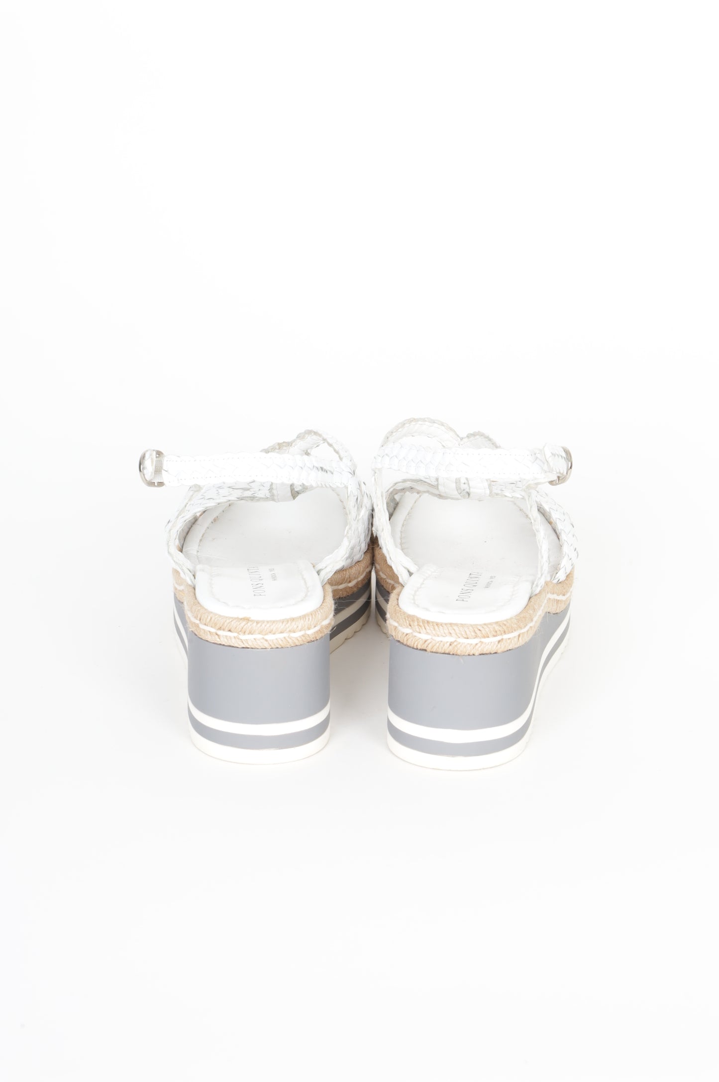 Pons Quintana Womens White Heels Size 40