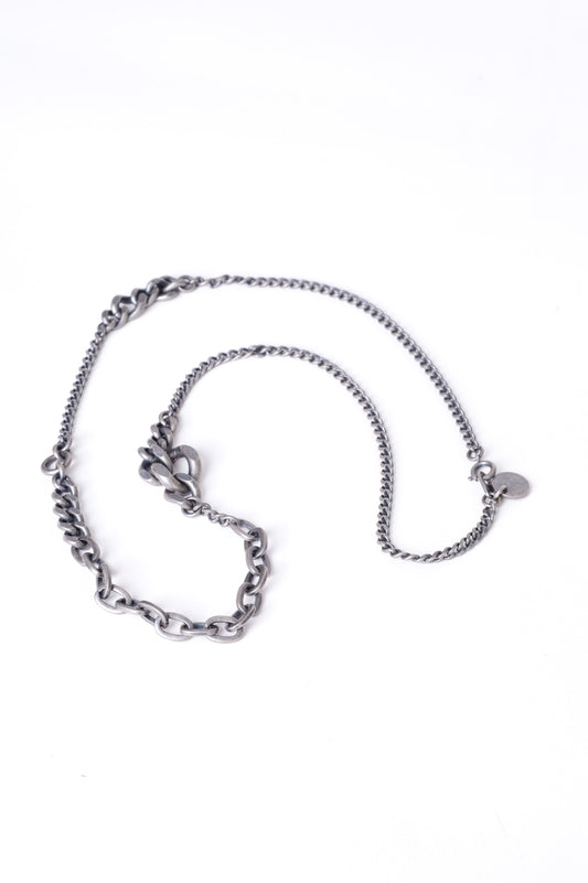 Yohji Yamamoto Ground Y Mens Metallic Necklace Size O/S