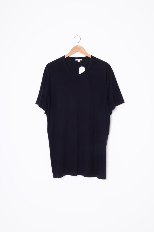 Standard James Perse Mens Black T-shirt Size 4