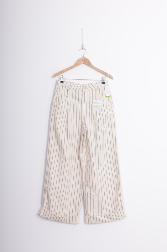 Topshop Womens Beige Pants Size 12