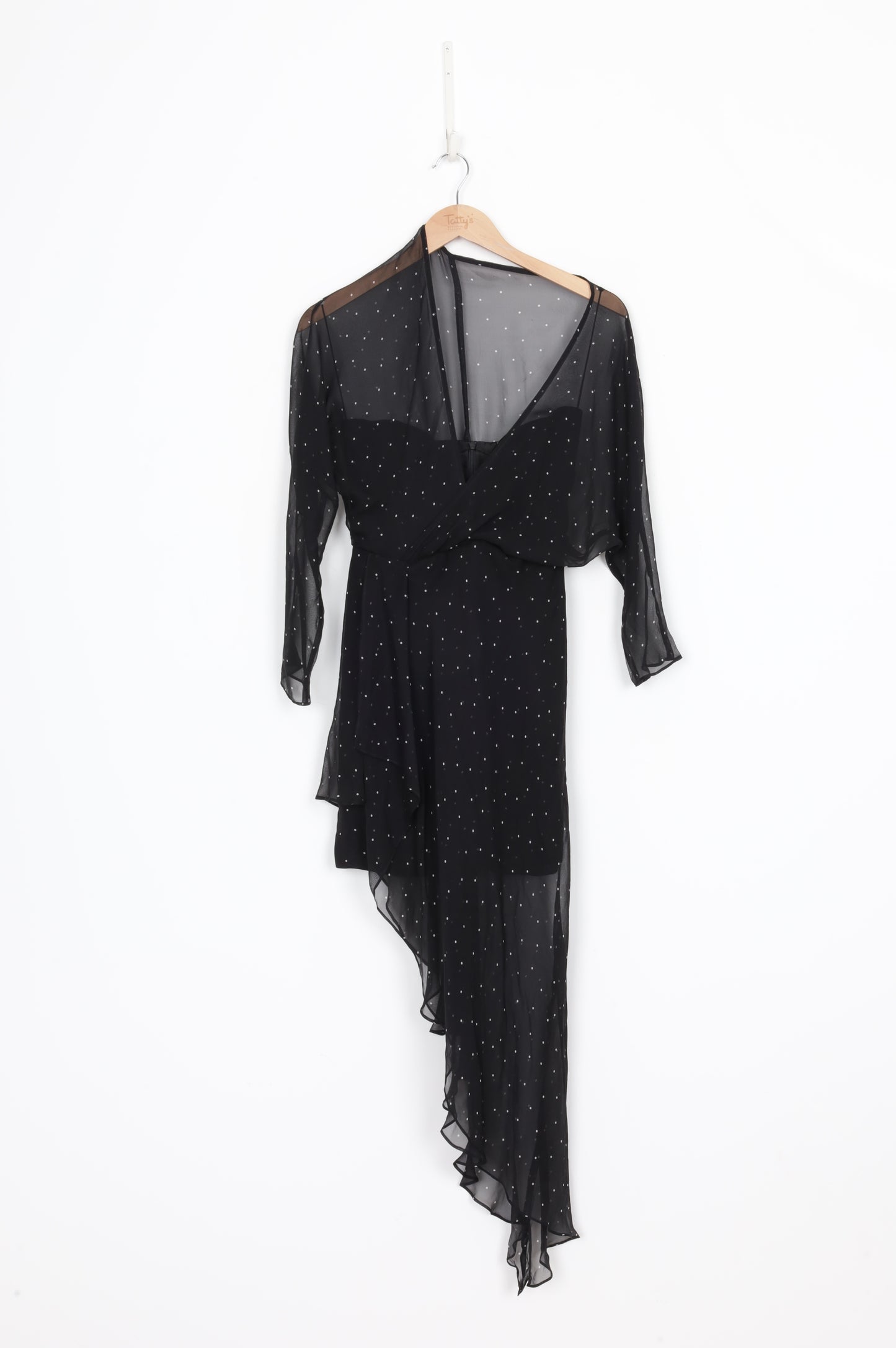 Michelle Mason Womens Black Dress Size 2