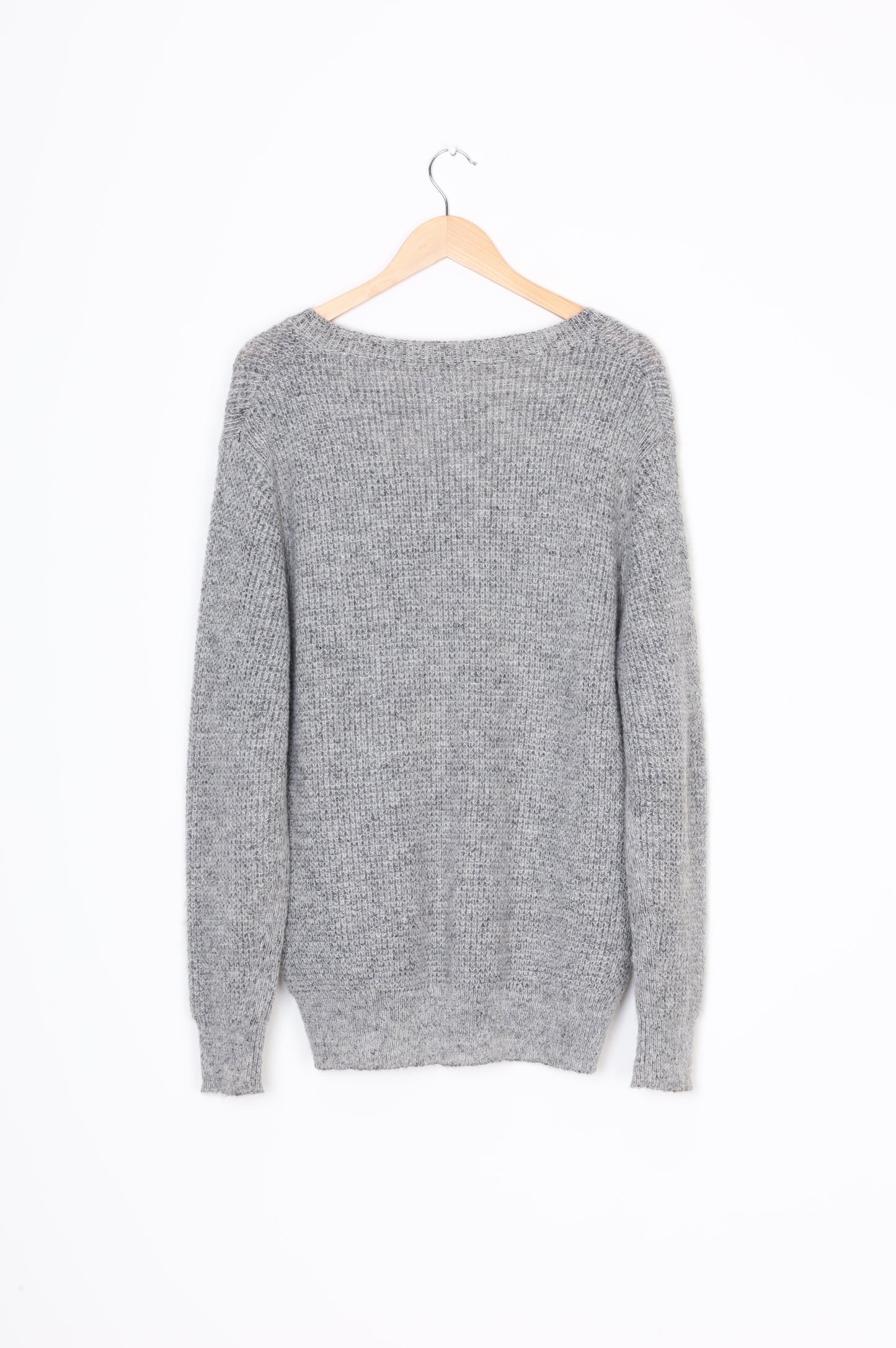 All Saints Mens Grey Jumper Size L