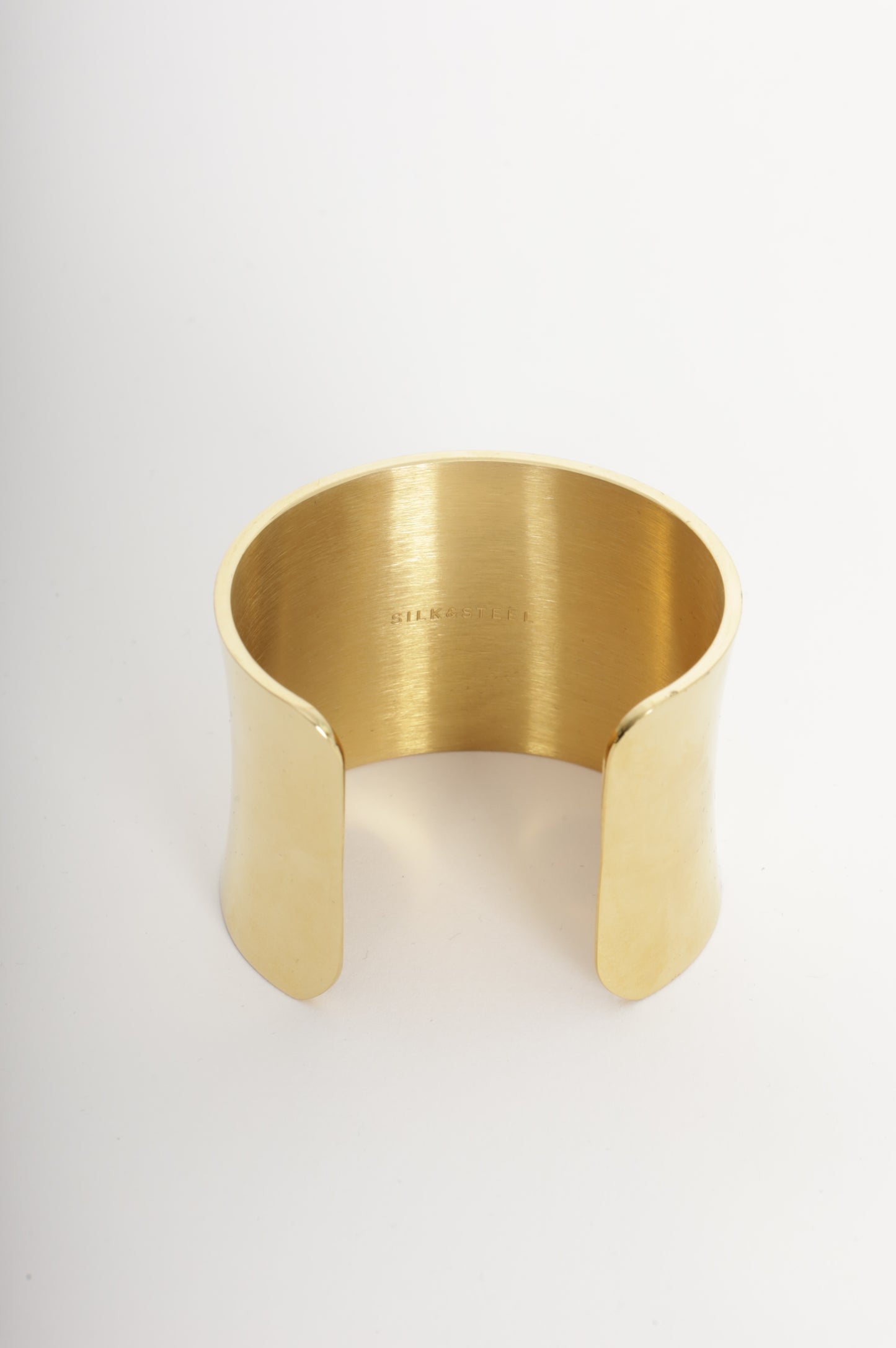 Silk & Steel Womens Gold Bracelet Size O/S