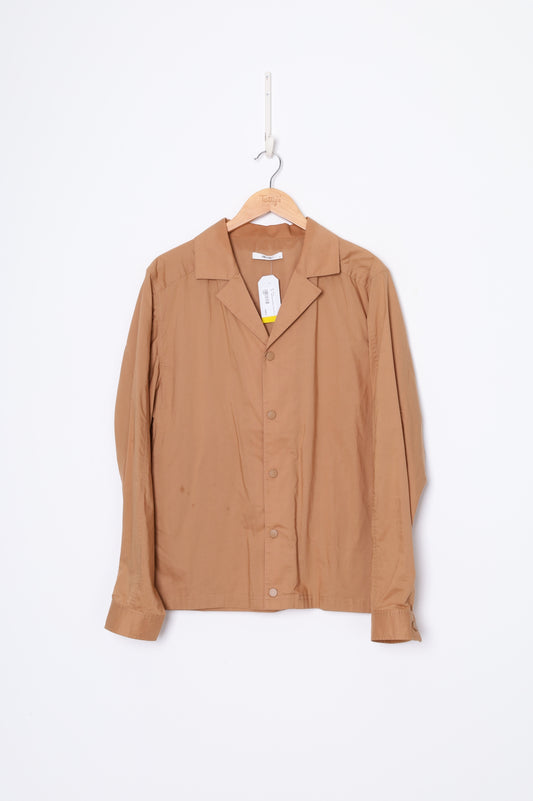 Jac + Jack Womens Brown Shirt Size S