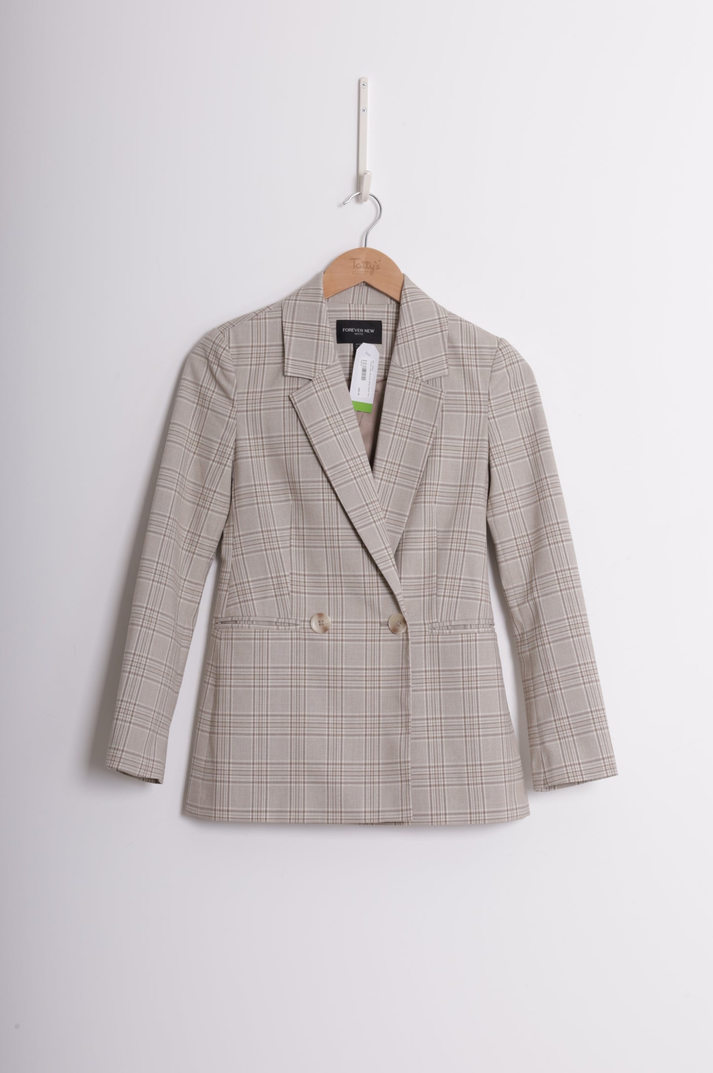 Forever New Womens Beige Blazer Size 32