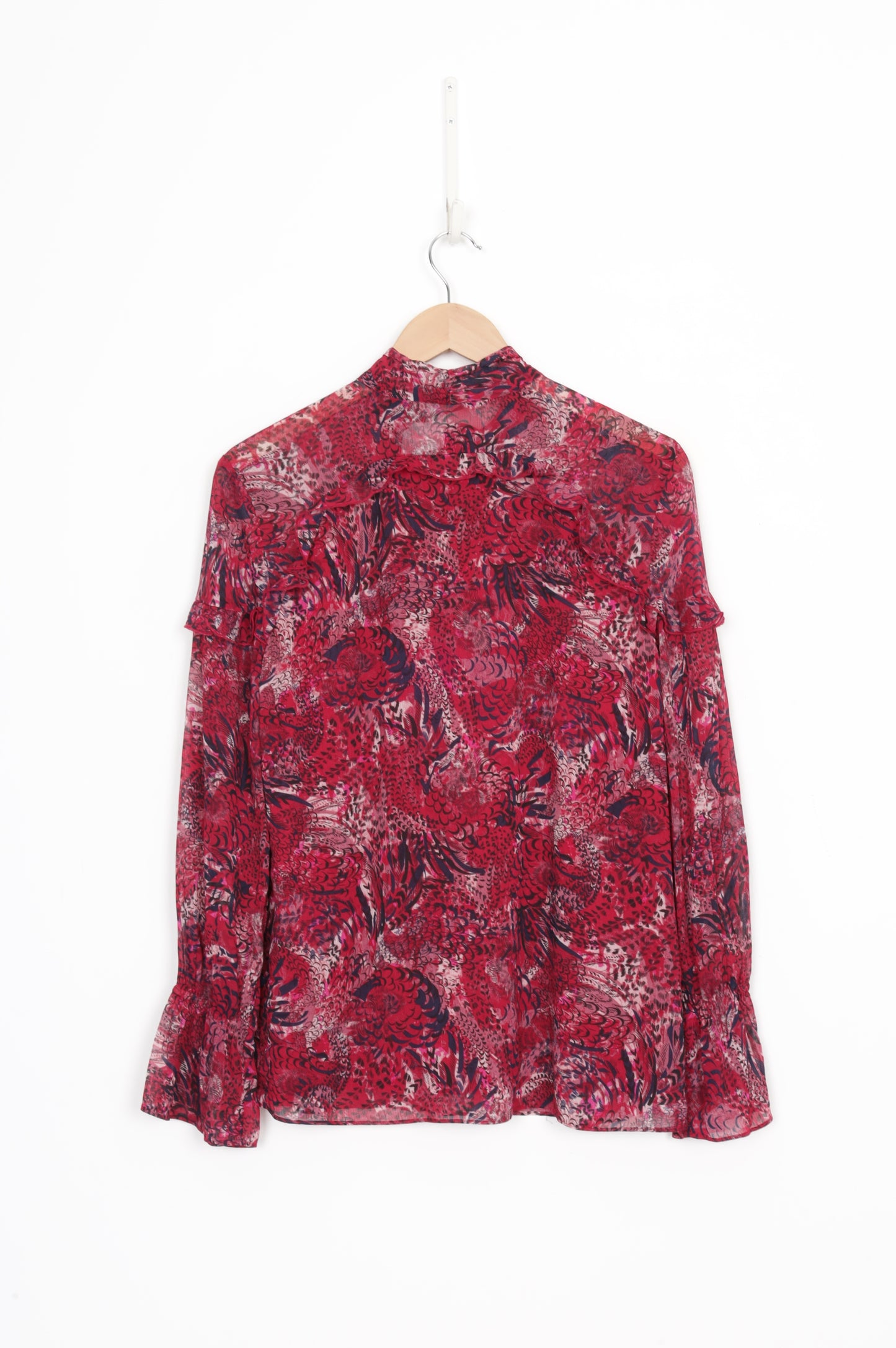 Saba Womens Red Top Size M