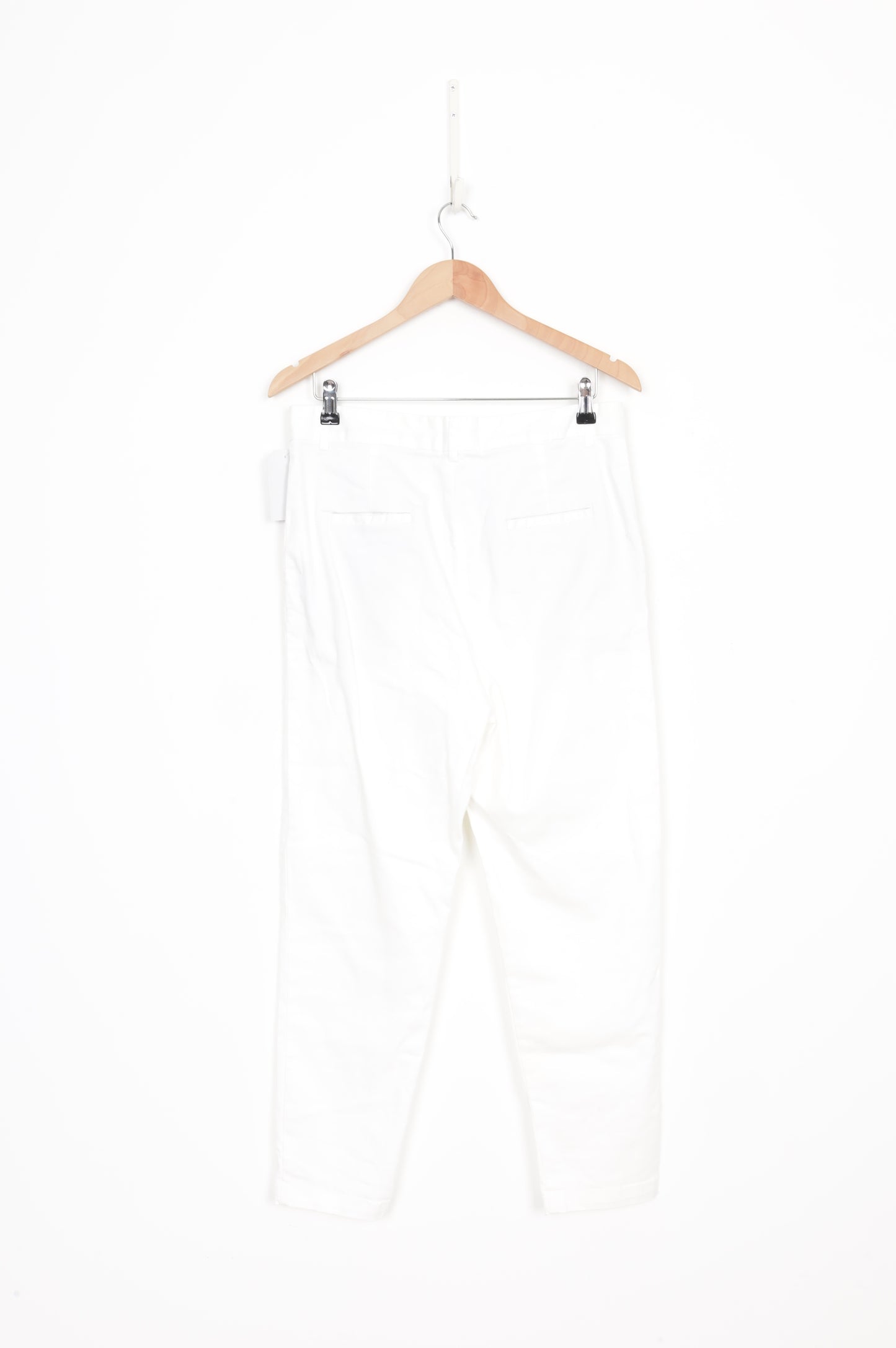 Vanishing Elephant Womens White Pants Size 10