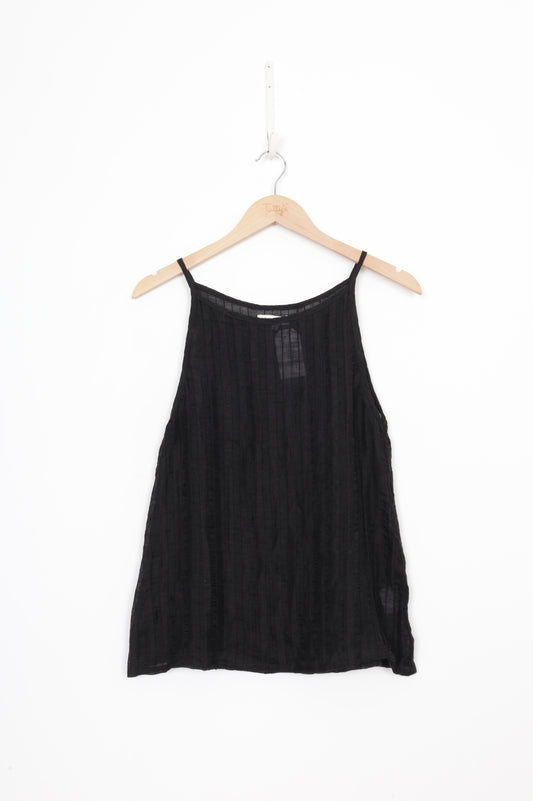 Marle Womens Black Top Size 8