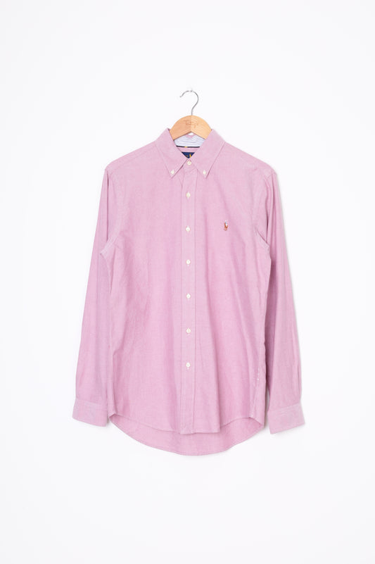 Ralph Lauren Mens Purple Shirt Size M