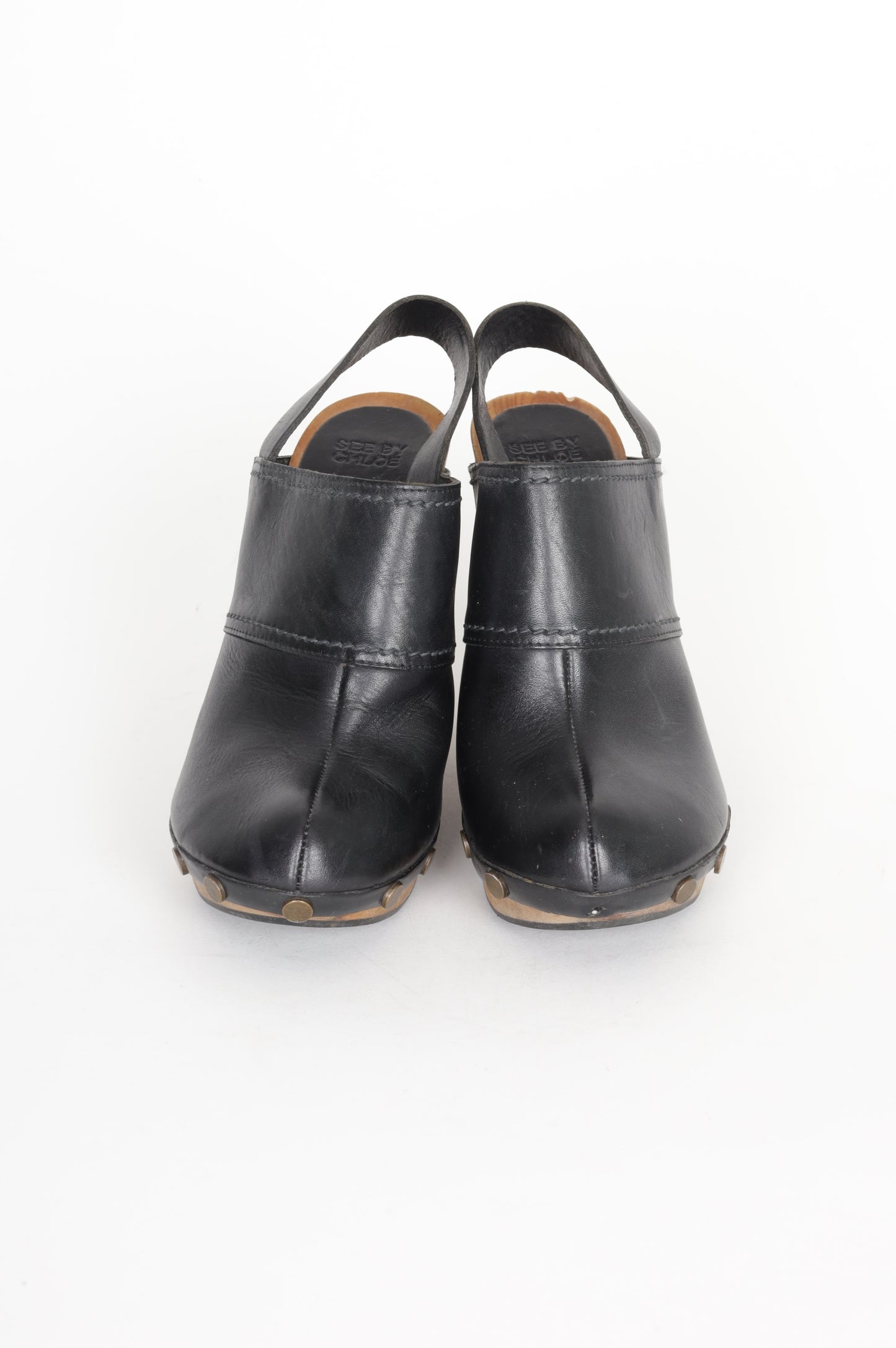 See by Chloe Womens Black Shoes Size EU 39