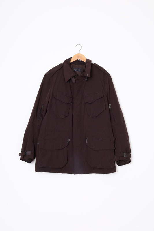 Ralph Lauren Black Label Mens Brown Jacket Size L