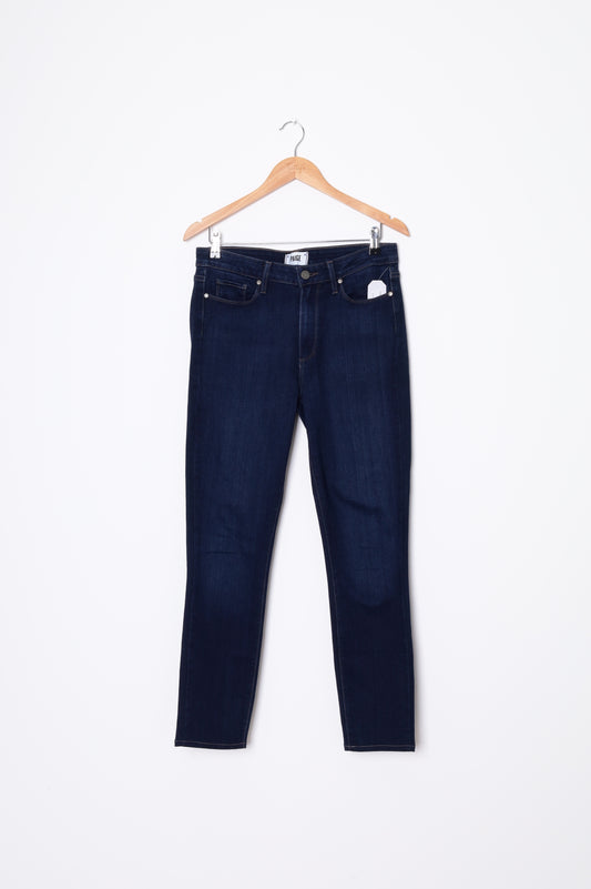 Paige Womens Blue Jeans Size W 30