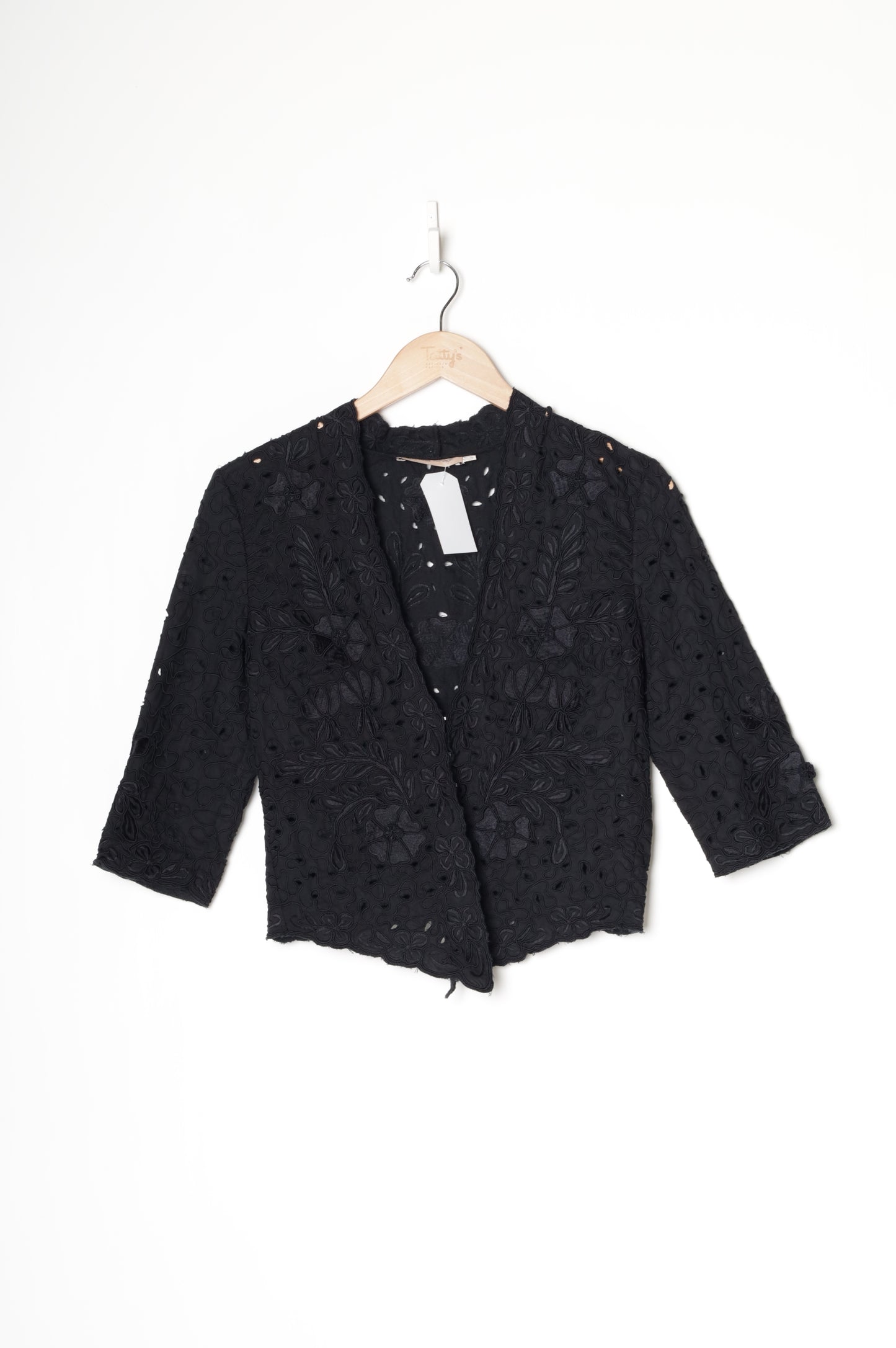 Kate Moss Topshop Womens Black Jacket Size 12