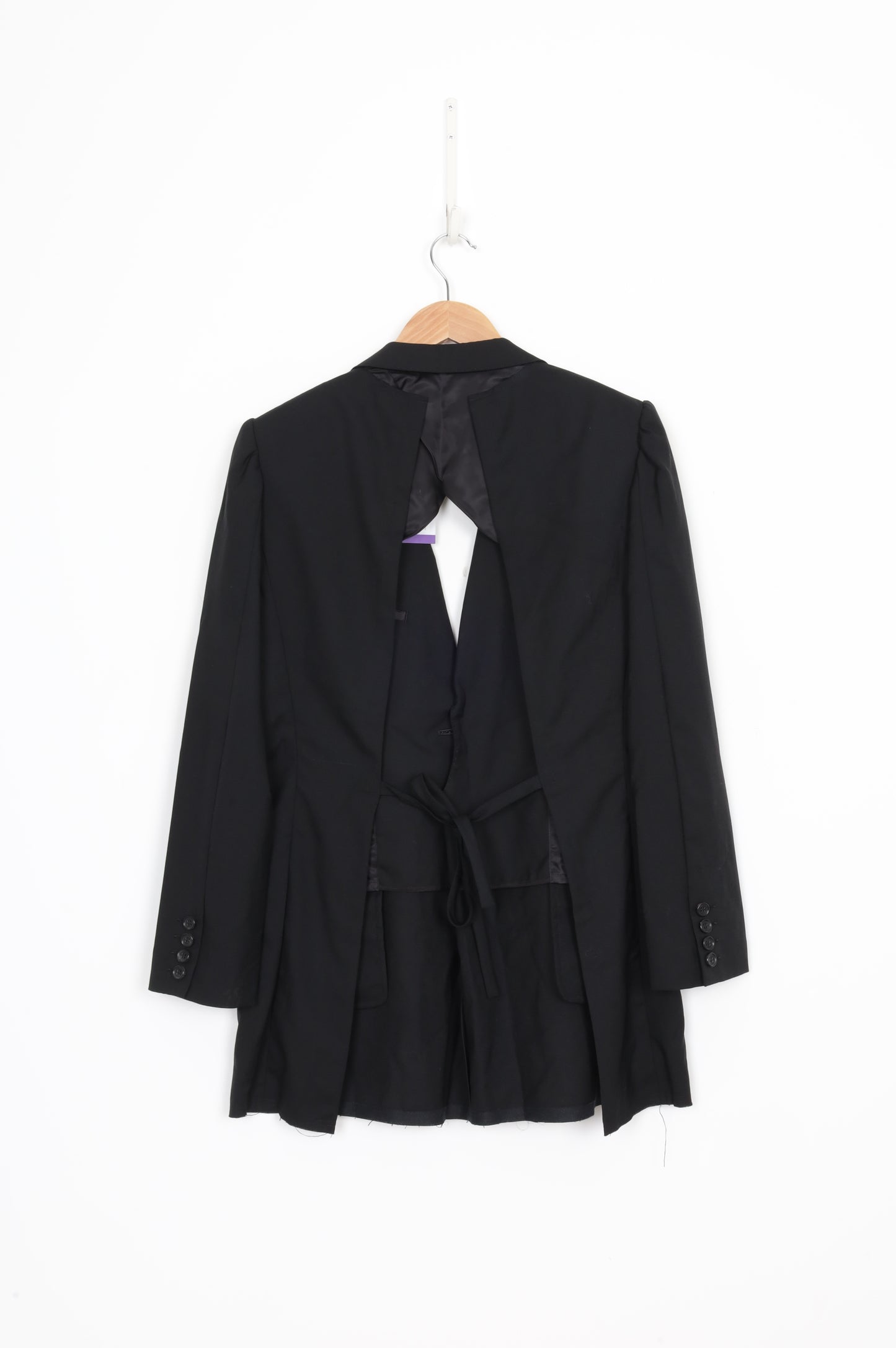 Junya Watanabe Comme Des Garcons Womens Black Blazer Size M
