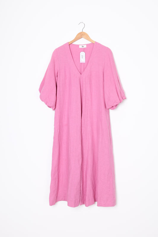 Sills Womens Pink Dress Size S