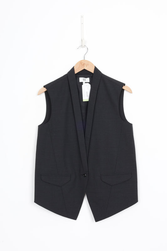 Noa Noa Womens Black Vest Size 36