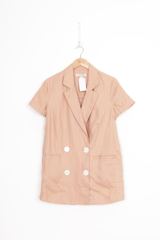 Shona Joy Womens Beige Dress Size 6