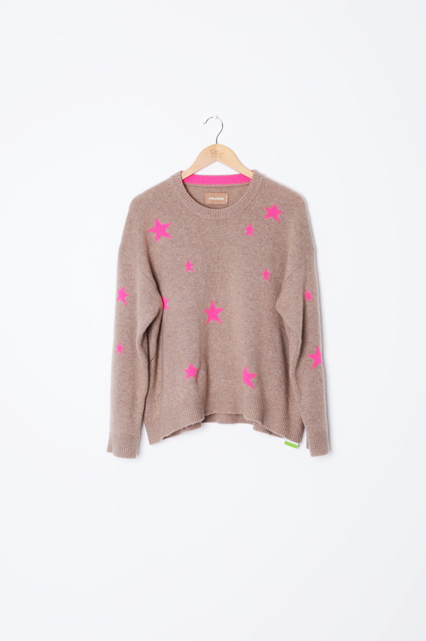 Zadig & Voltaire Womens Beige Jumper Size S