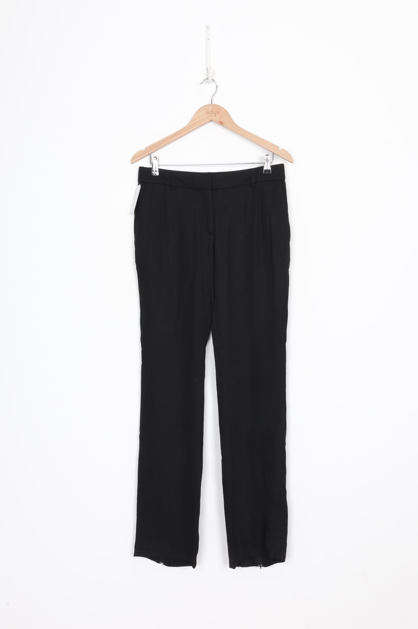 Acne Studios Womens Black Pants Size EU 38