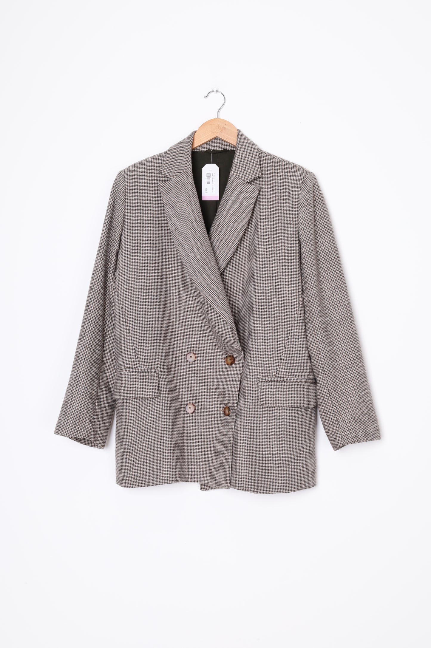 Mahsa Womens Brown Blazer Size XS
