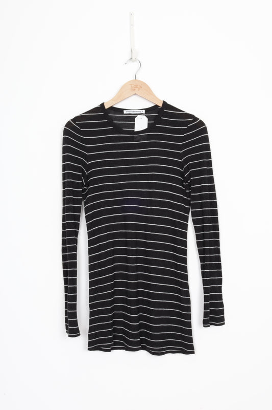 alexanderwang.t Womens Black Top Size XS