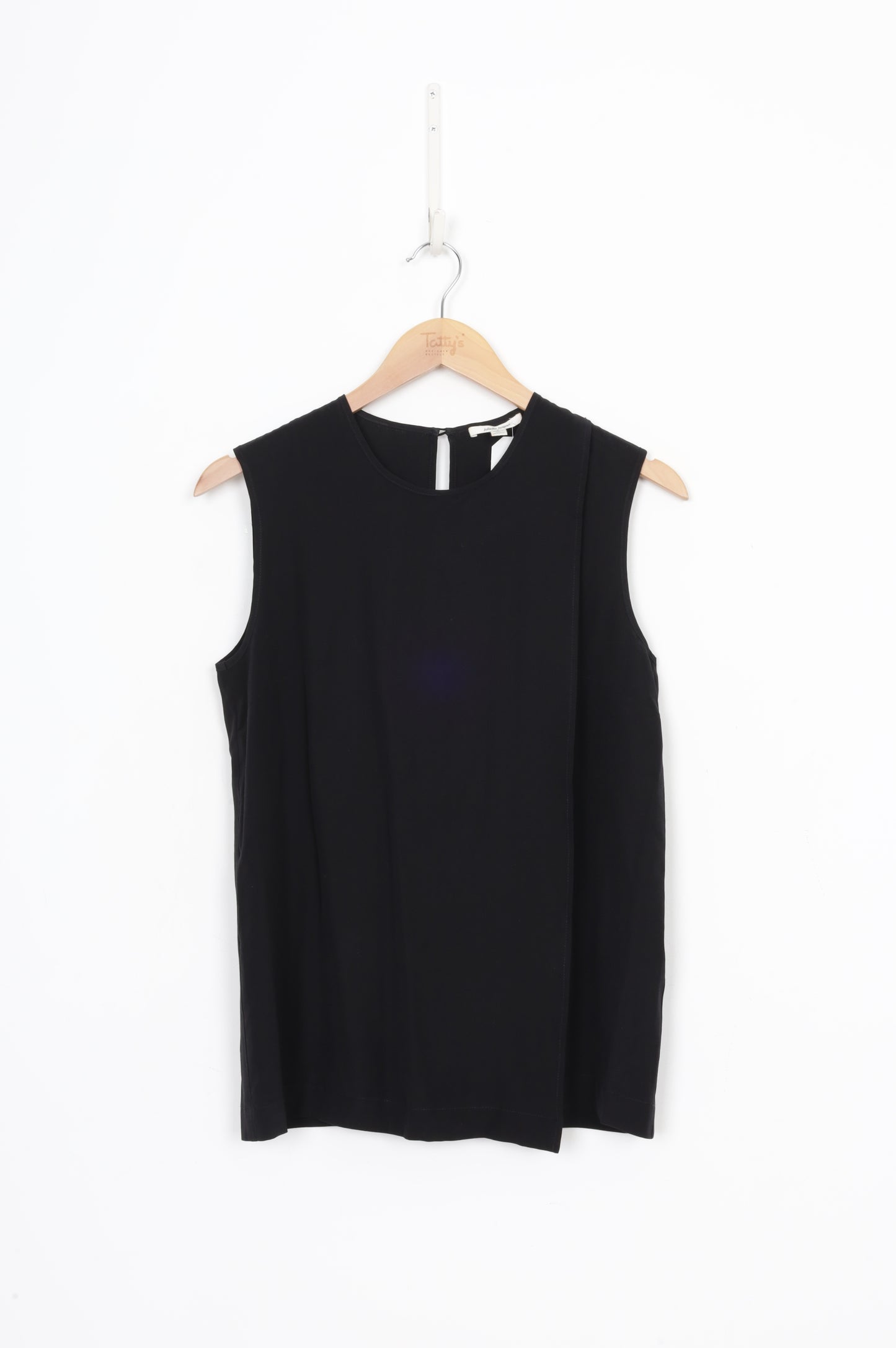 Juliette Hogan Womens Black Top Size 8