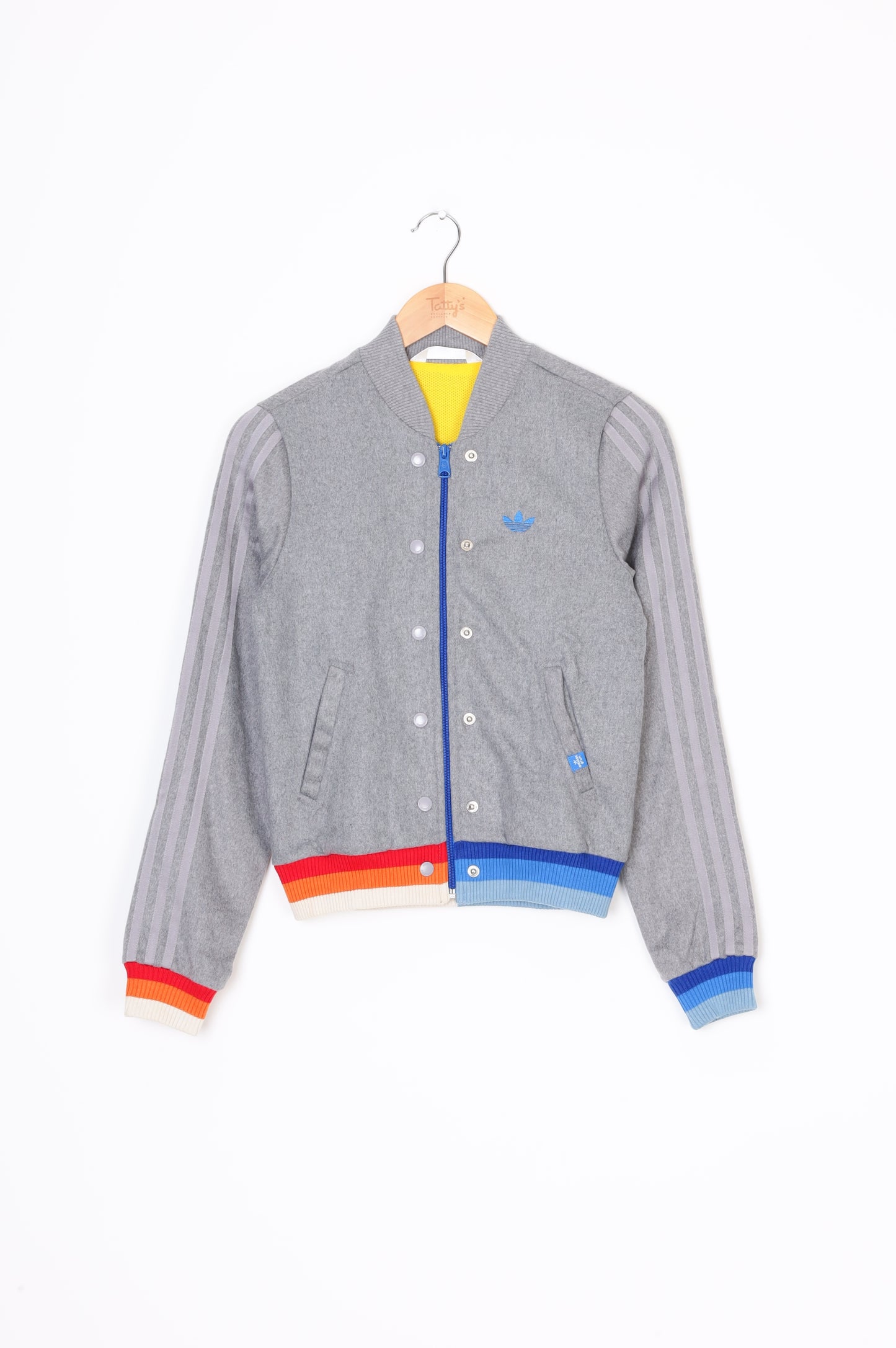 Adidas Womens Grey Jacket Size 34