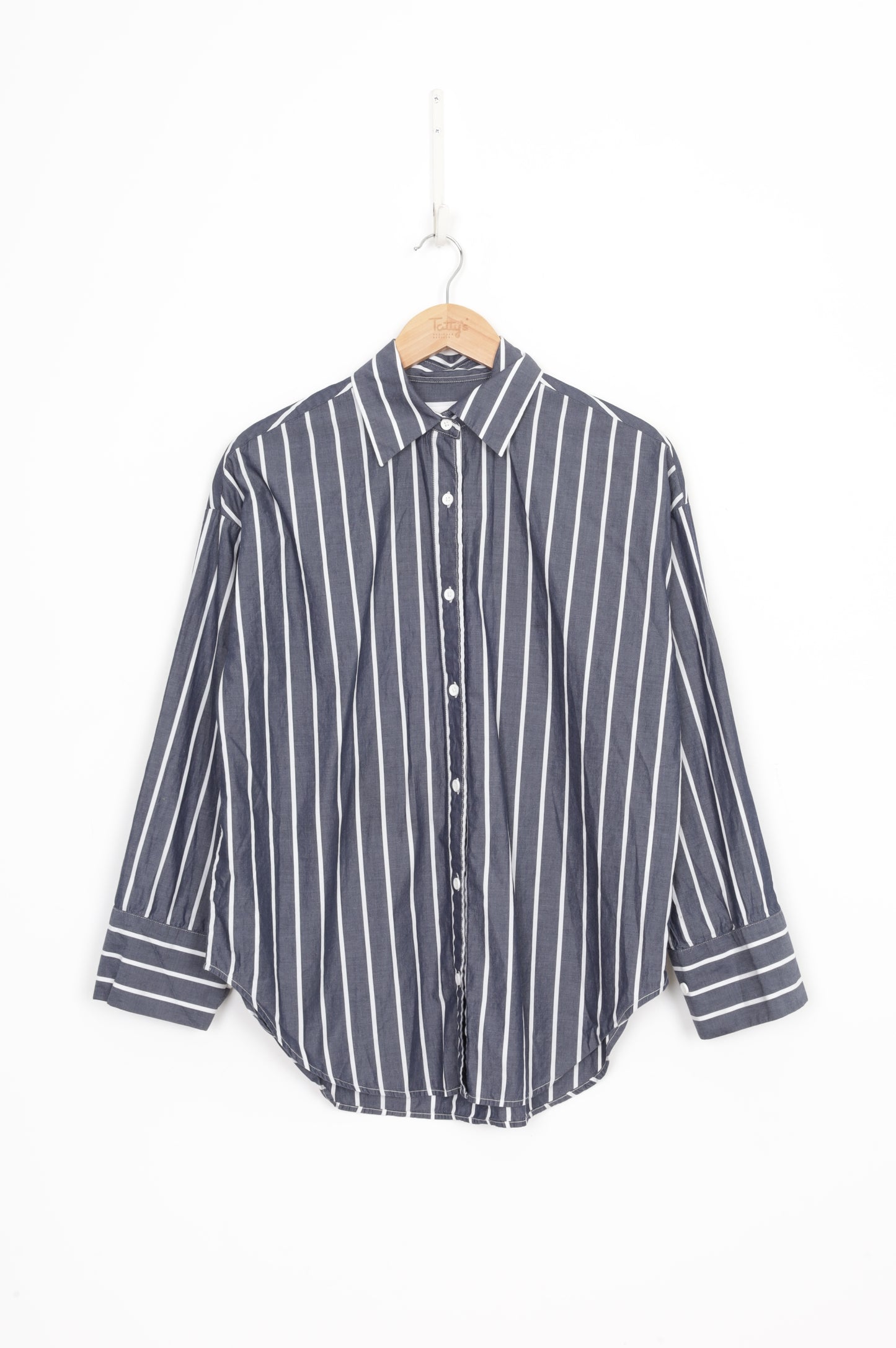 Assembly Label Womens Blue Shirt Size 6