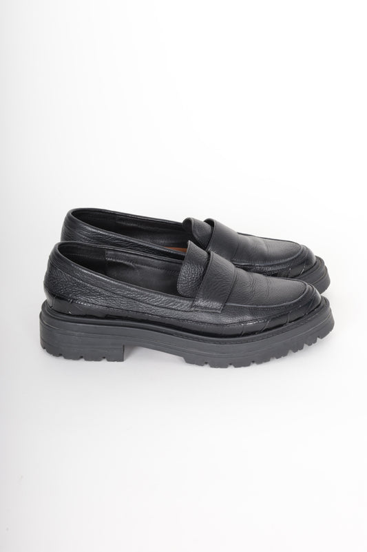 Mi Piaci Womens Black Shoes Size EU 39