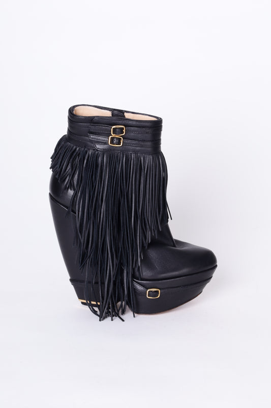 Nicholas Kirkwood Womens Black Boots  Size EU 37