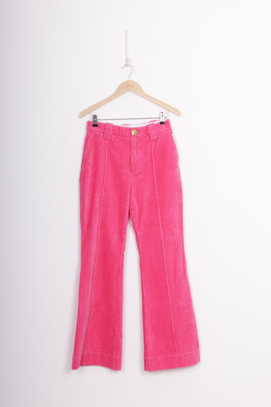 Ganni Womens Pink Pants Size 38