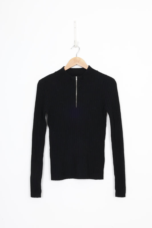 Commoners Womens Black Top Size 6