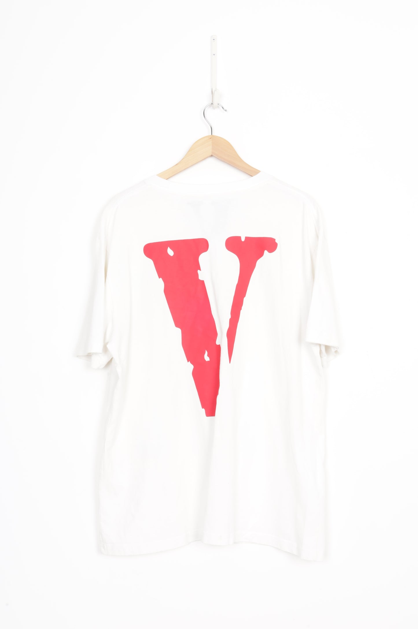Vlone Mens White T-shirt Size XL