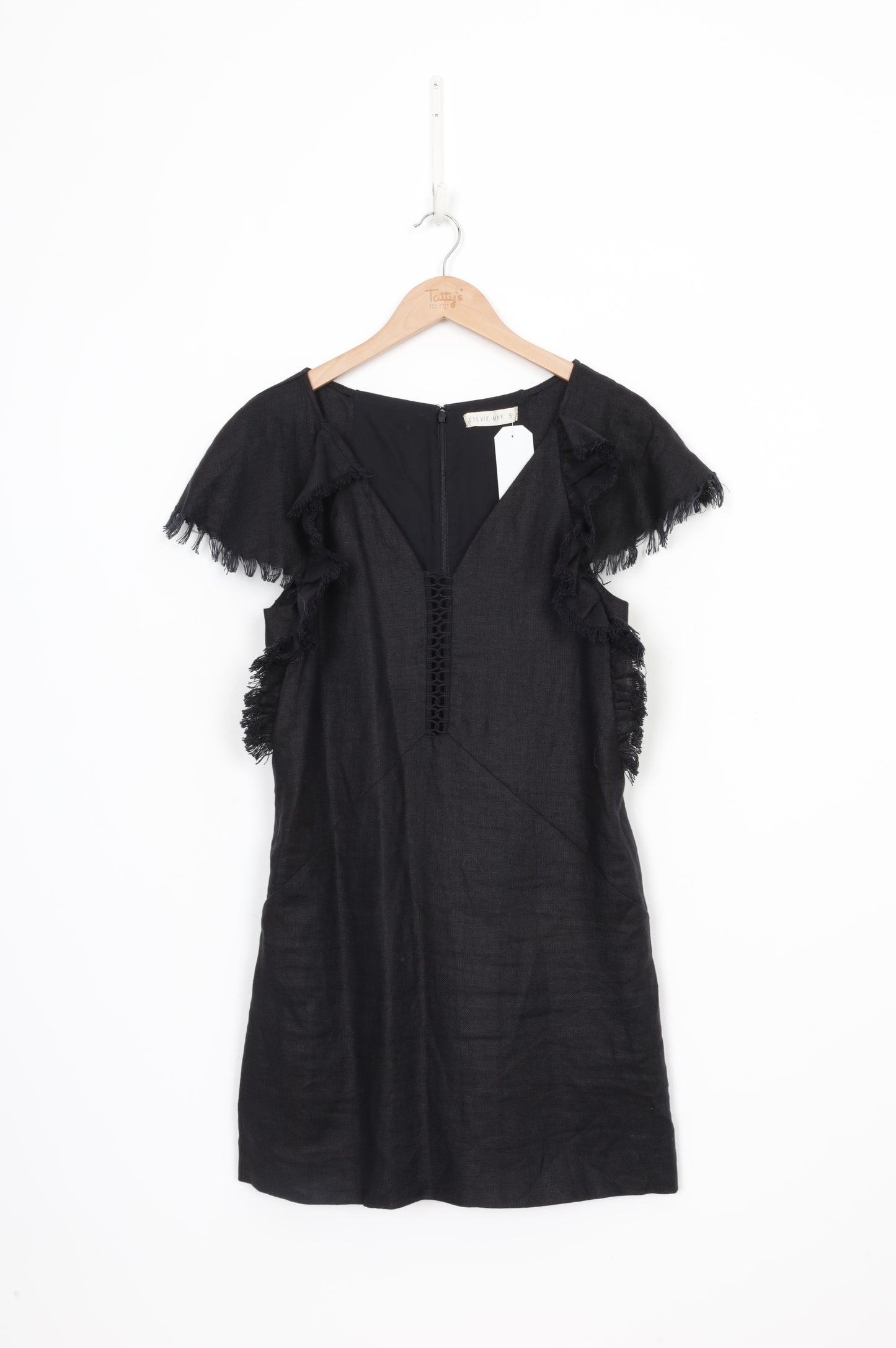 Stevie May Womens Black Dress Size S