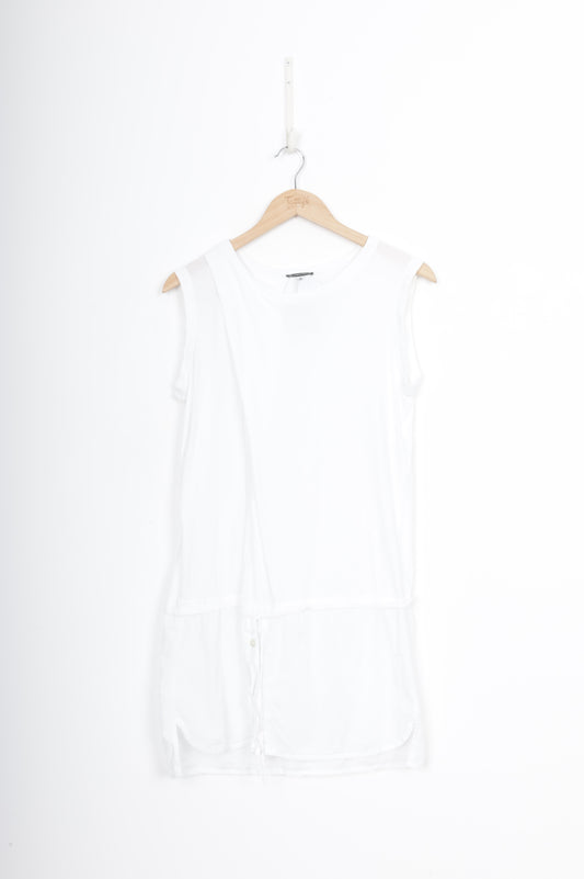 Ann Demeulemeester Womens White Top Size 36