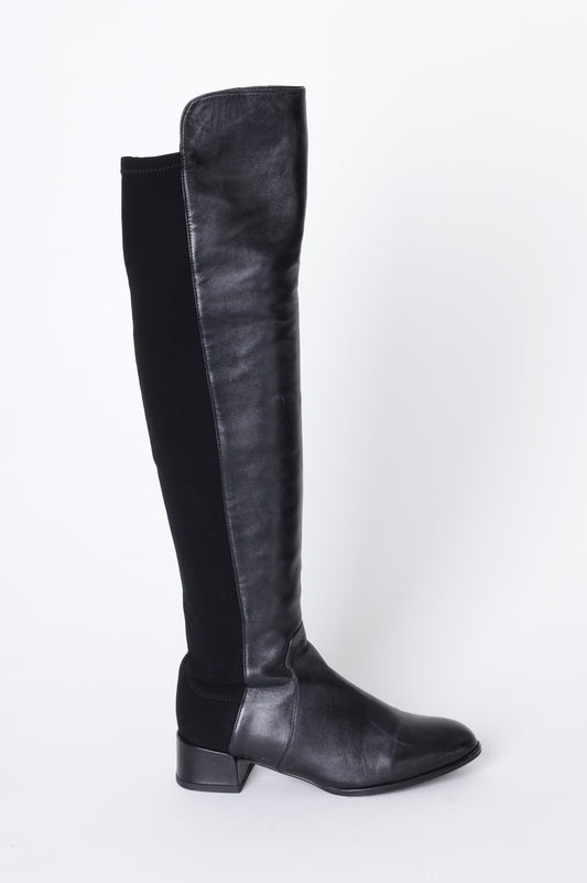 Stuart Weitzman Womens Black Boots  Size EU 35.5