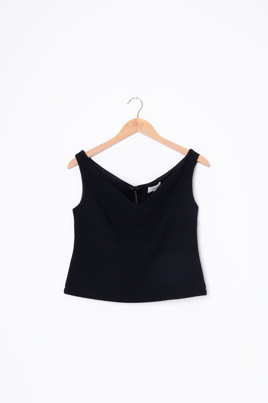 Rebe Womens Black Top Size M