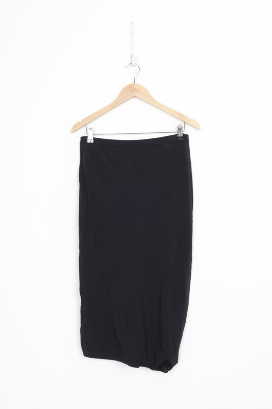 Rick Owens Womens Black Skirt Size 12